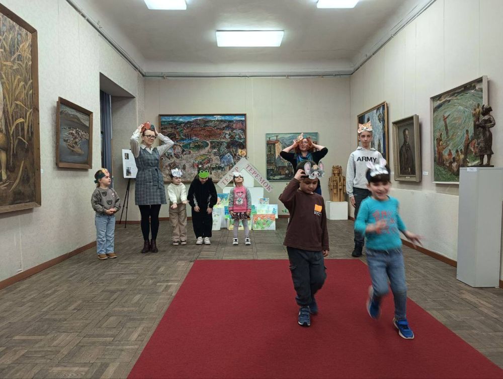 На занятия - в художественный музей На занятия - в художественный музей