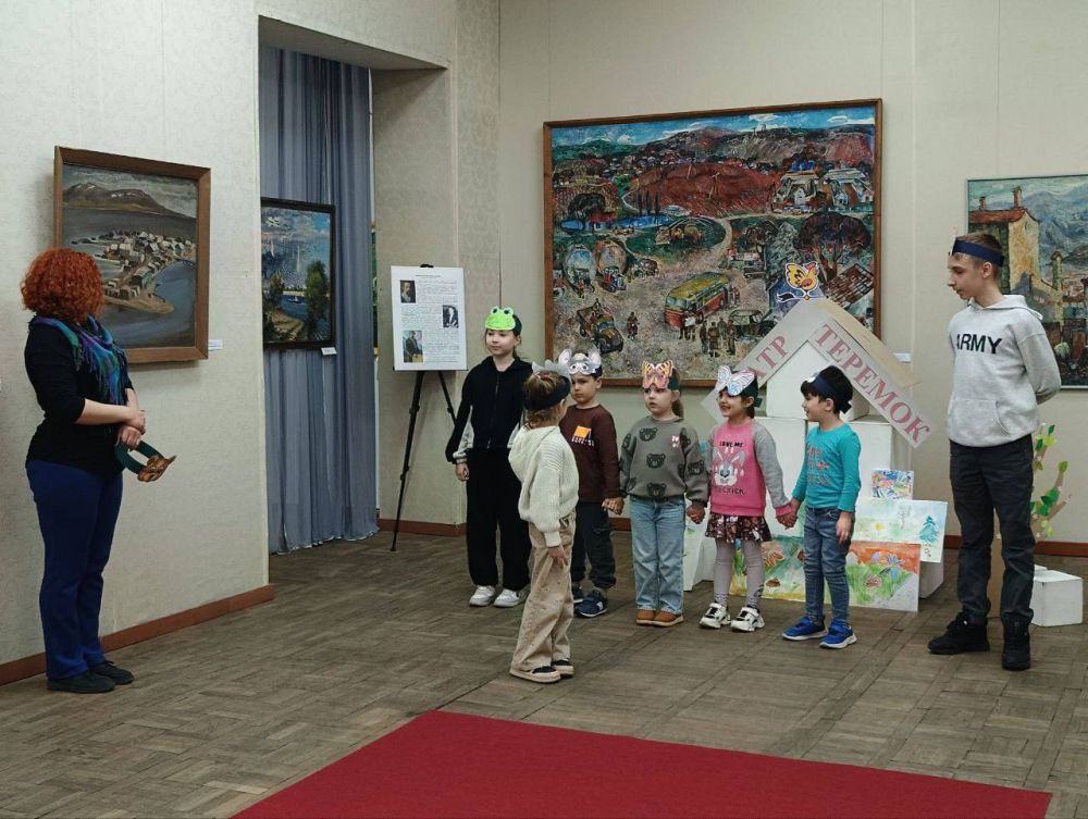 На занятия - в художественный музей На занятия - в художественный музей