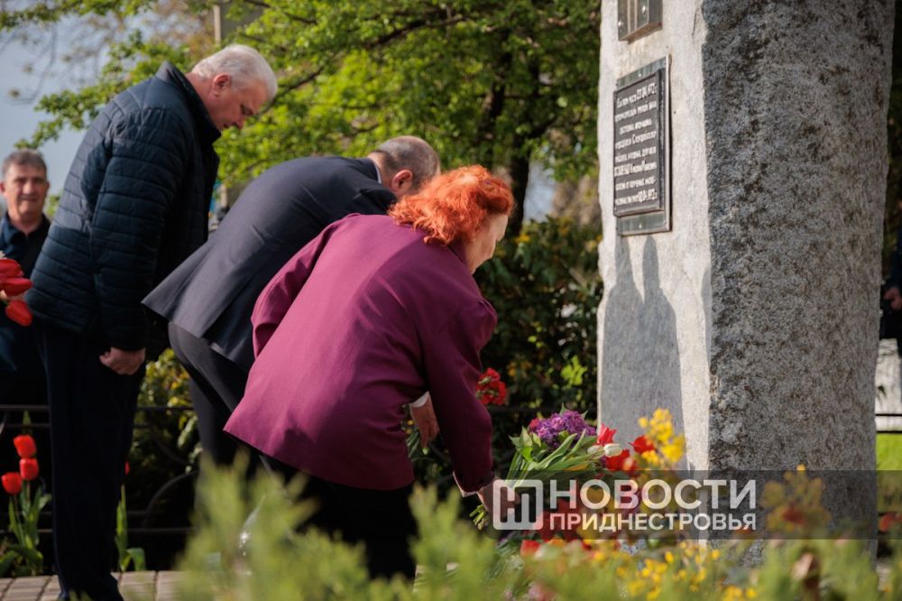 Слободзейцы почтили память Николая Остапенко Слободзейцы почтили память Николая Остапенко