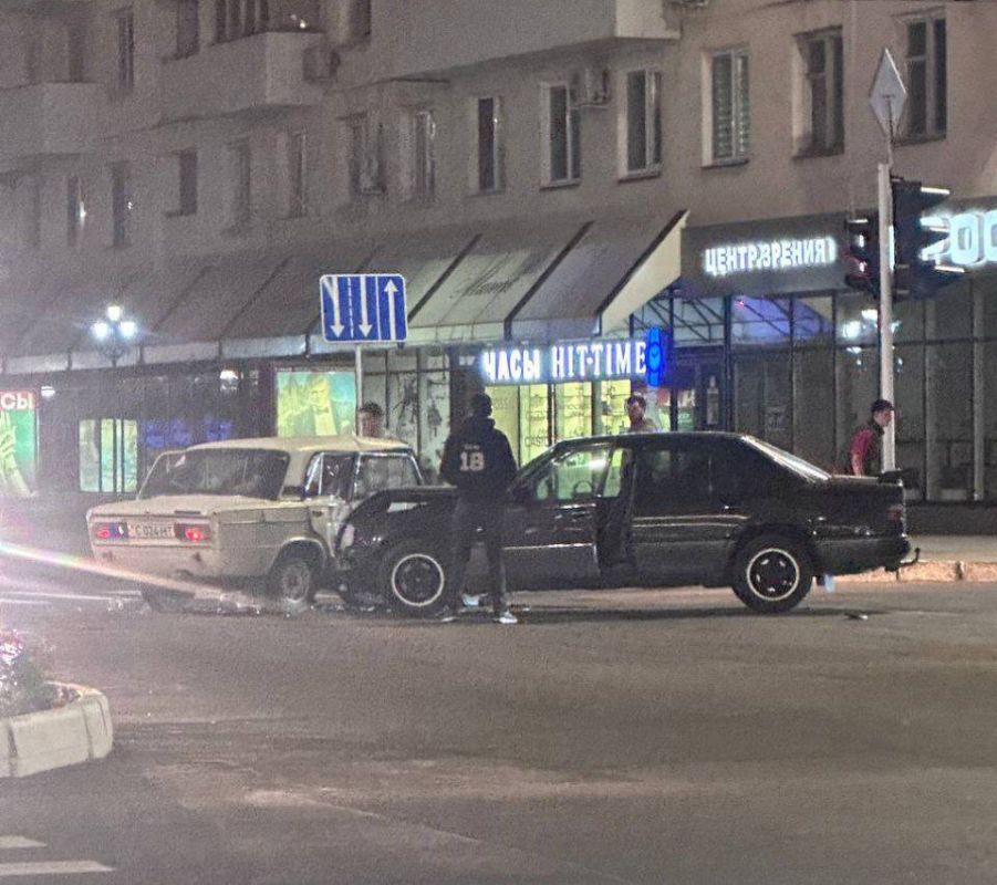 Тирасполь. Центр. ДТП