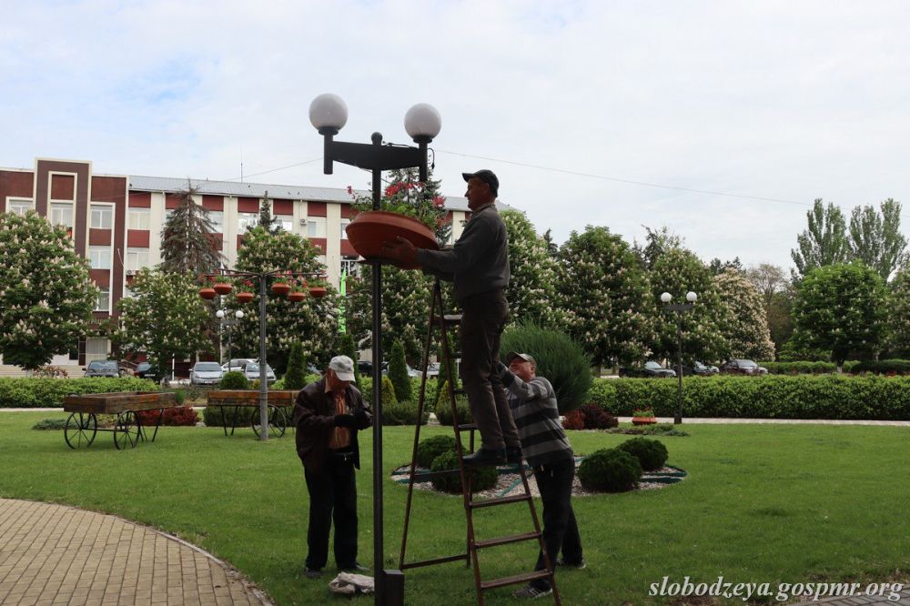 Слободзея расцветает к 80-летию Великой Победы Слободзея расцветает к 80-летию Великой Победы