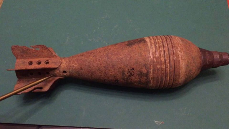 В поле под Первомайском нашли мину времён Великой Отечественной войны