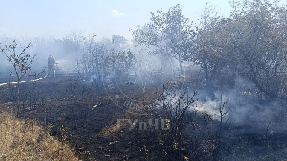 Пострадала в результате пожара Пострадала в результате пожара