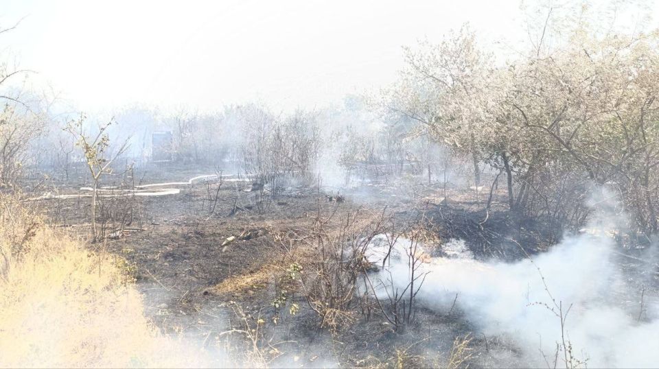 Пострадала в результате пожара Пострадала в результате пожара