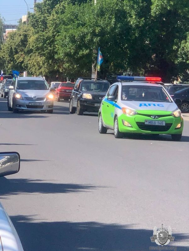 Автопробег ко Дню воздушно-десантных войск