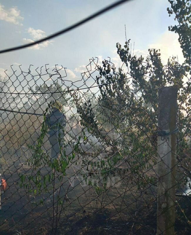 Горит сухая трава. За сутки 5 августа пожарные республики 12 раз выезжали на ликвидацию возгораний сухой травы, мусора и сухостоя