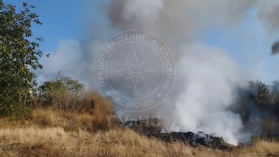 Пожар в Дубоссарском районе