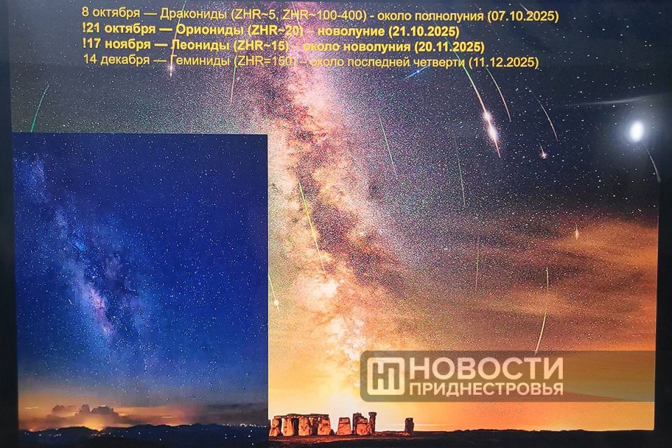 Суперлуние, «Луна Урожая», Дракониды, Геминиды и не только — этой осенью небо подарит много ярких астрономических явлений, говорит приднестровский астрофизик Александр Выхристенко Суперлуние, «Луна Урожая», Дракониды, Геминиды и не только — этой осенью небо подарит много ярких астрономических явлений, говорит приднестровский астрофизик Александр Выхристенко