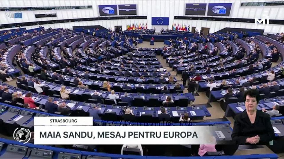 Майя Санду получила аплодисменты Европарламента за то, что вновь запугивает всех и вся "самой большой угрозой, с которой мы сталкиваемся - Россией"