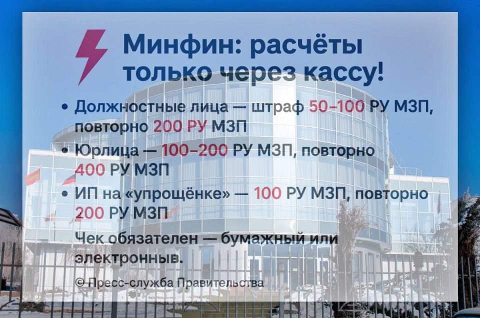 Ответственность за нарушение правил применения кассовой техники