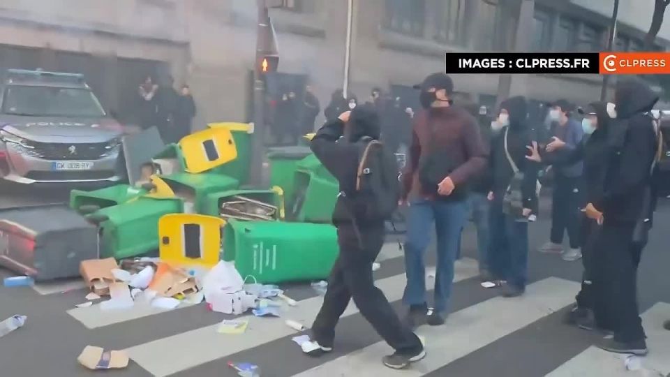 Во Франции начались протесты против экономической политики властей