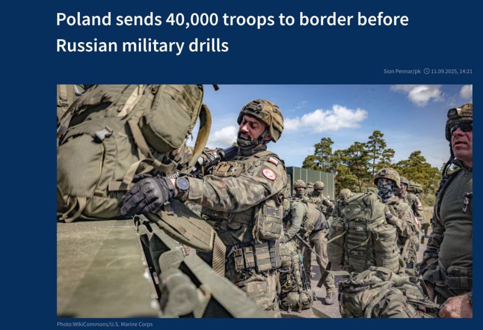 Польша разворачивает 40 тысяч военных на границе с Беларусью и Россией, — TVP