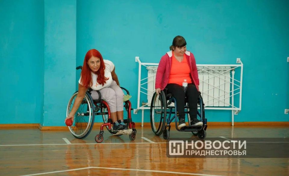 Второе место по бочча завоевала бендерчанка Ольга Алёшкина Второе место по бочча завоевала бендерчанка Ольга Алёшкина