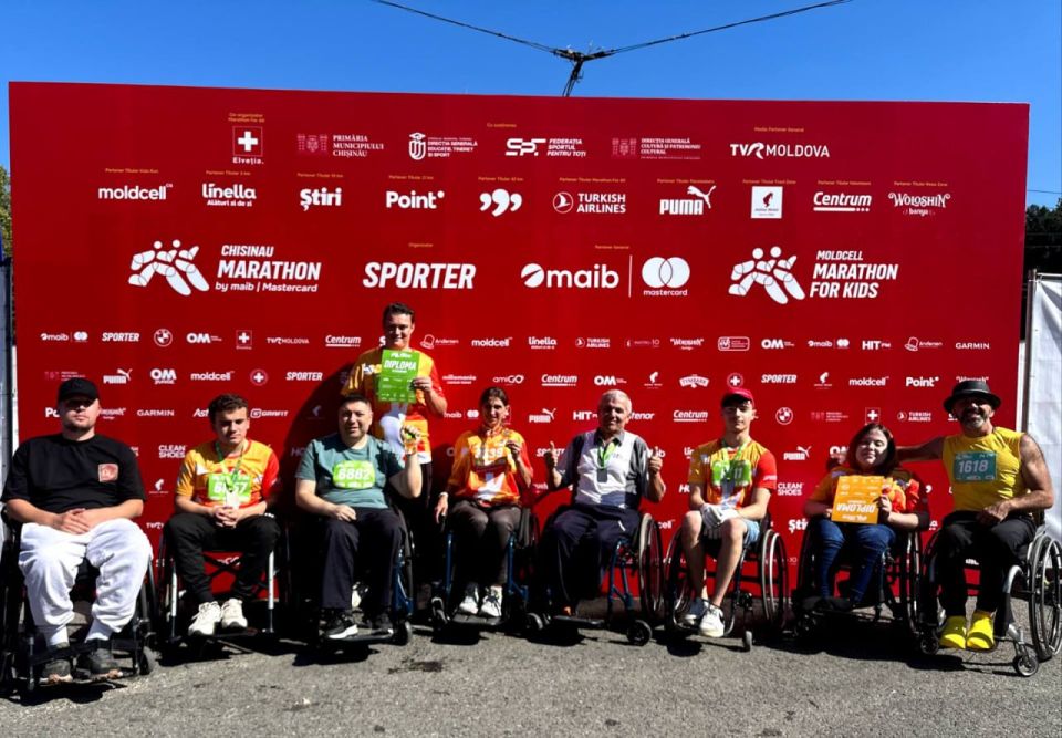 14 сентября в Кишиневе прошел Международный Кишиневский марафон на различные дистанции, где приняли участие спортсмены ГУ «Республиканский спортивный реабилитационно-восстановительный центр инвалидов» 14 сентября в Кишиневе прошел Международный Кишиневский марафон на различные дистанции, где приняли участие спортсмены ГУ «Республиканский спортивный реабилитационно-восстановительный центр инвалидов»