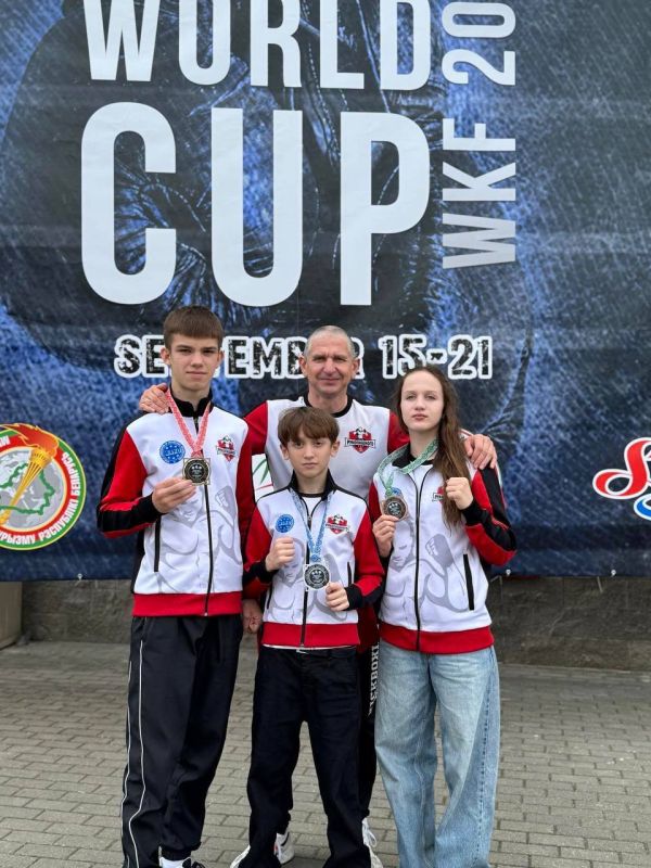 Кубок мира WKF по кикбоксингу в Минске: блестящие победы и медали спортсменов из Приднестровья Кубок мира WKF по кикбоксингу в Минске: блестящие победы и медали спортсменов из Приднестровья