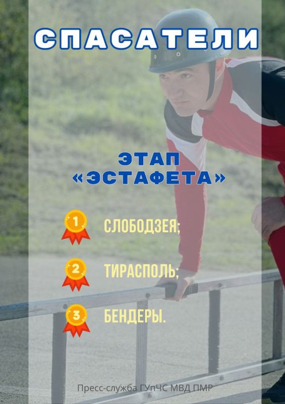 По итогам первого дня в общекомандном зачёте у пожарных лидирует команда из Тирасполя По итогам первого дня в общекомандном зачёте у пожарных лидирует команда из Тирасполя