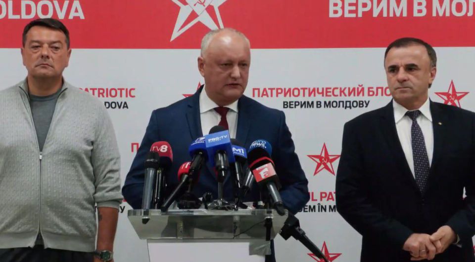Первые заявления Игоря Додона после закрытия участков в Молдове