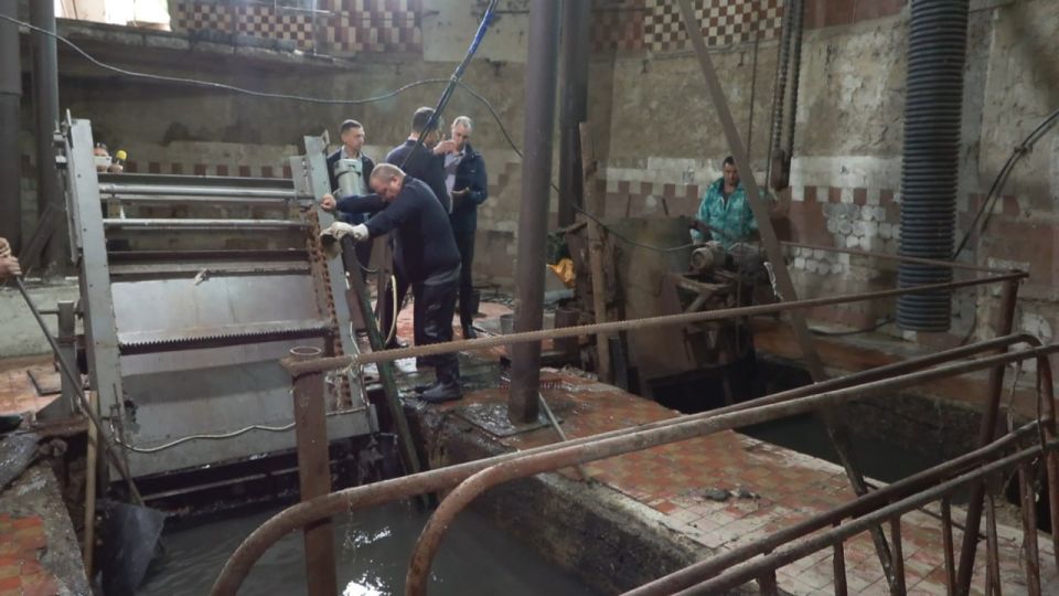 На объекте вместе с руководством предприятия побывал глава госадминистрации города На объекте вместе с руководством предприятия побывал глава госадминистрации города
