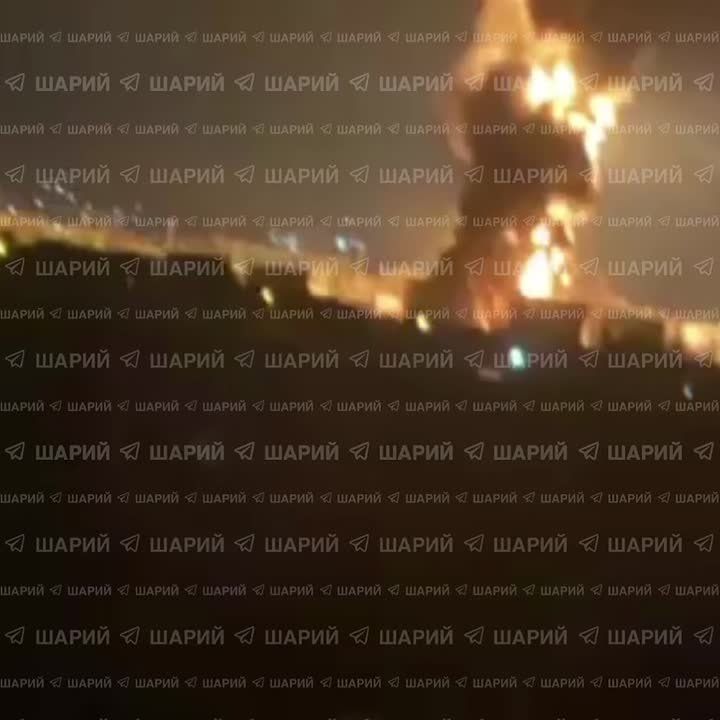 Масштаб пожара после прилётов по нефтебазе в Феодосии