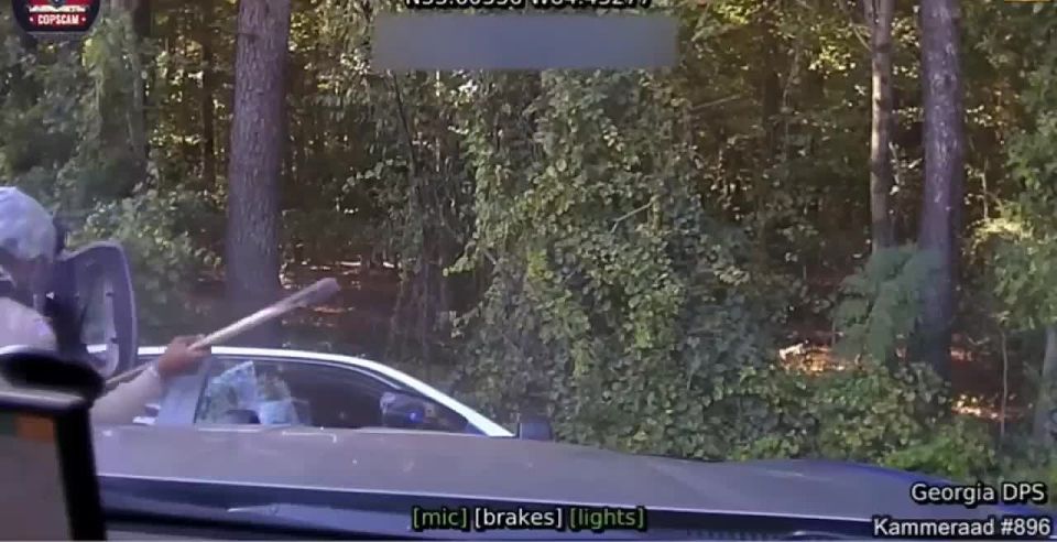 В США копы изрешетили преступника, который во время задержания убил полицейскую собаку