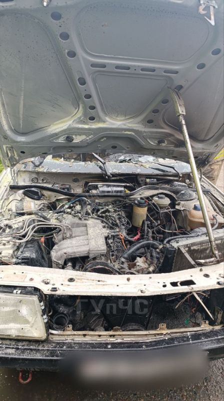 В Тирасполе сгорела припаркованная Audi В Тирасполе сгорела припаркованная Audi