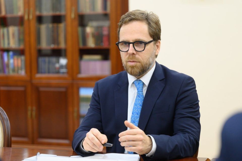 Президент Вадим Красносельский принял посла Литвы Тадаса Валиониса Президент Вадим Красносельский принял посла Литвы Тадаса Валиониса