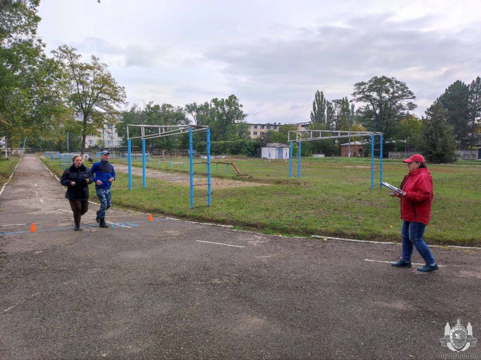 Осенний кросс в кадетском корпусе Осенний кросс в кадетском корпусе