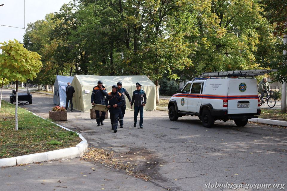 В Слободзее на случай землетрясения не растеряются В Слободзее на случай землетрясения не растеряются