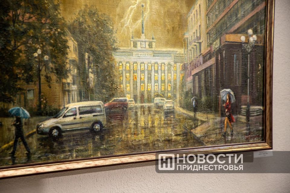 Выставка известного художника Василия Рудяги «Тирасполь — город на Днестре» открылась в столичной картинной галерее ко Дню города Выставка известного художника Василия Рудяги «Тирасполь — город на Днестре» открылась в столичной картинной галерее ко Дню города