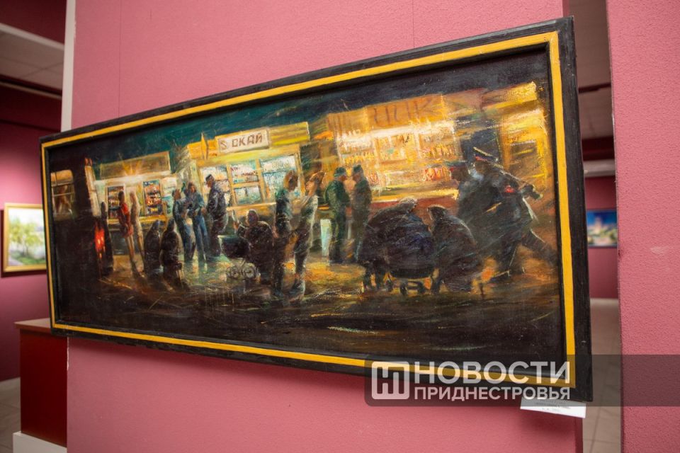 Выставка известного художника Василия Рудяги «Тирасполь — город на Днестре» открылась в столичной картинной галерее ко Дню города Выставка известного художника Василия Рудяги «Тирасполь — город на Днестре» открылась в столичной картинной галерее ко Дню города