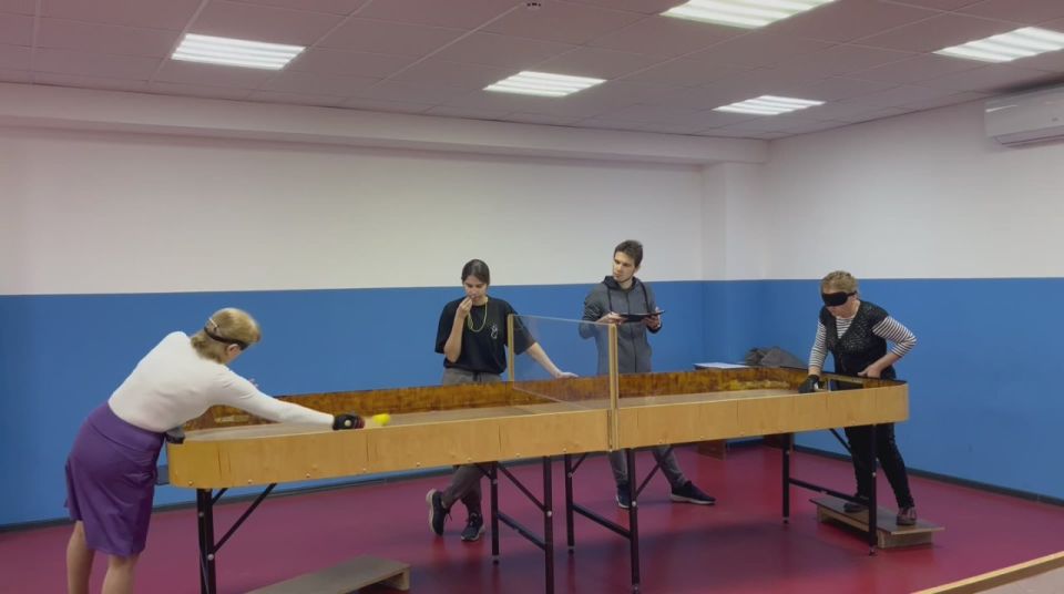 В ГУ «РСЦИ» прошёл Спортивный фестиваль, посвящённый Международному Дню Белой трости