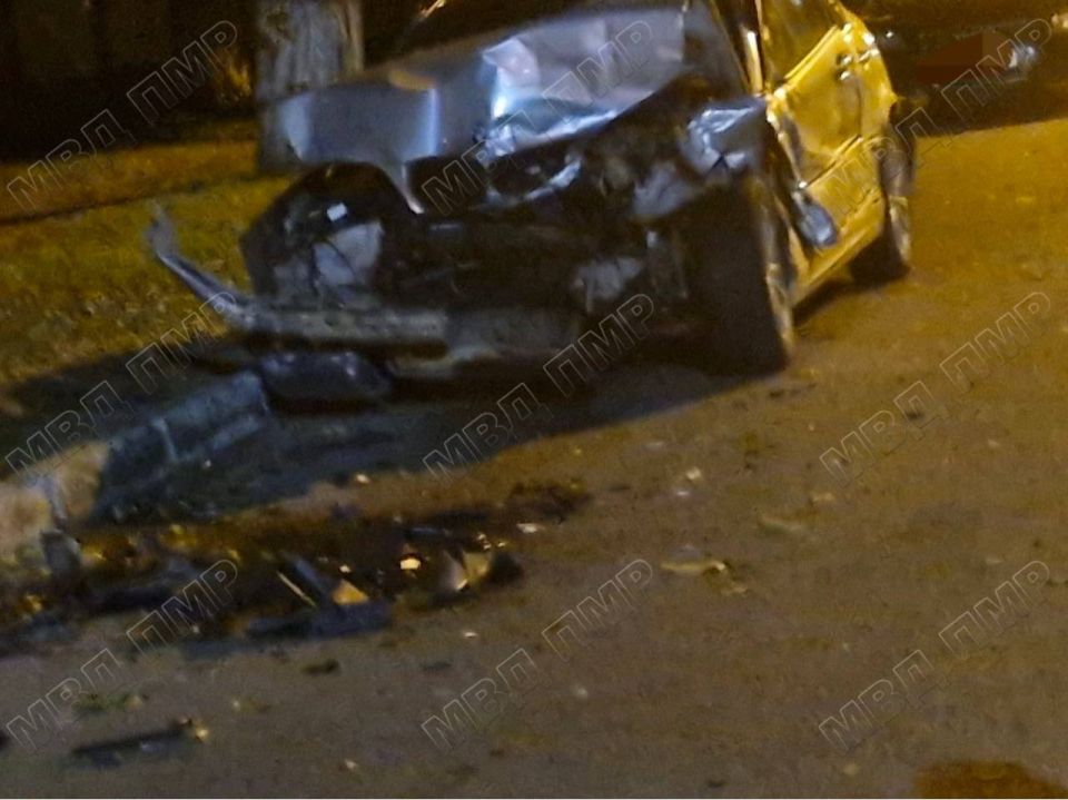 ДТП с тремя машинами в Бендерах