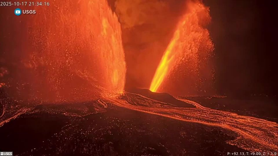 На Гавайях началось эффектное извержение вулкана Килауэа