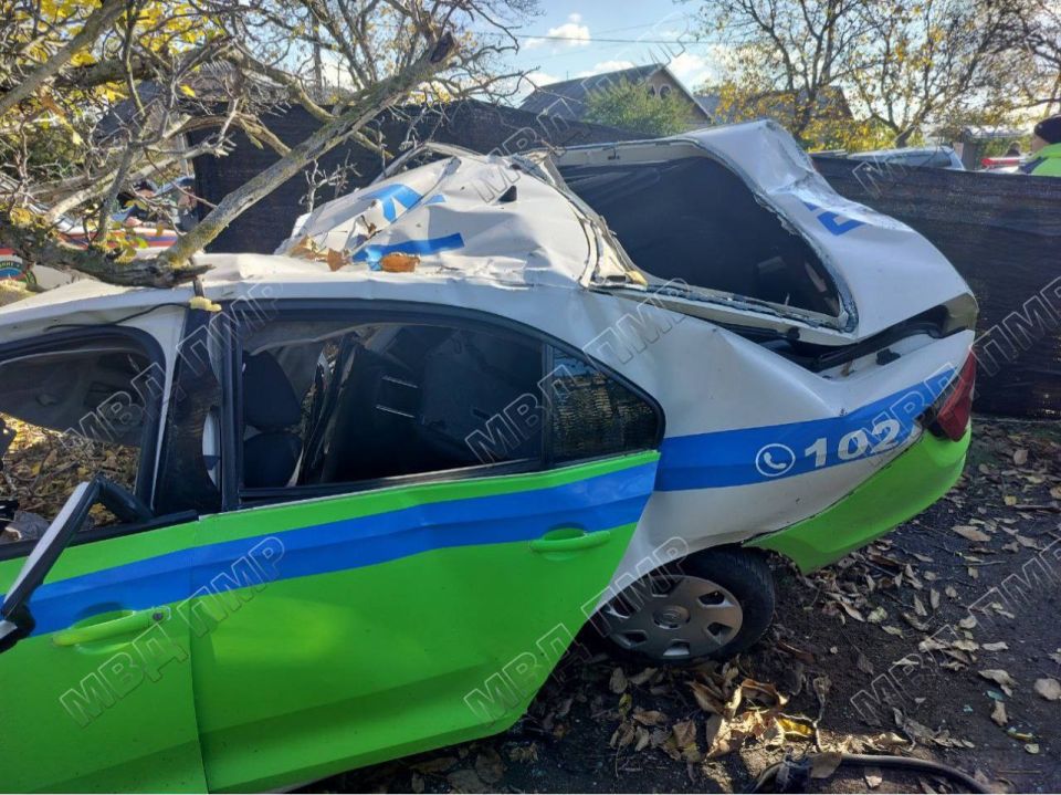 МВД публикует кадры с места ДТП