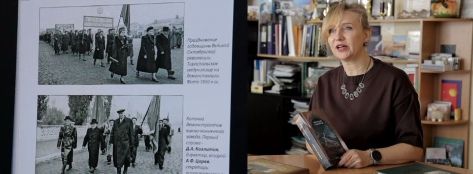 На типографии «Типар» верстают третий том истории Тирасполя, написанной Владимиром Полушиным
