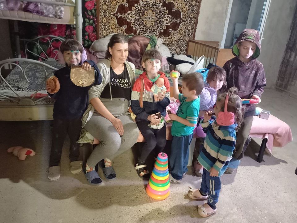 В Дубоссарах продолжается благотворительная акция помощи многодетным семьям, оказавшимся в трудной ситуации