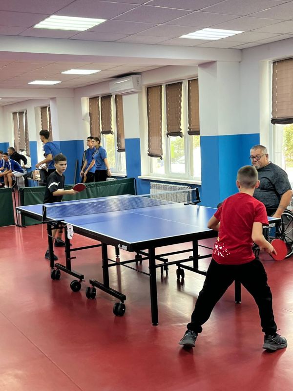 В ГУ «РСЦИ» проходит Первенство Приднестровской Молдавской Республики по настольному теннису среди команд специальных (коррекционных) организаций ПМР В ГУ «РСЦИ» проходит Первенство Приднестровской Молдавской Республики по настольному теннису среди команд специальных (коррекционных) организаций ПМР