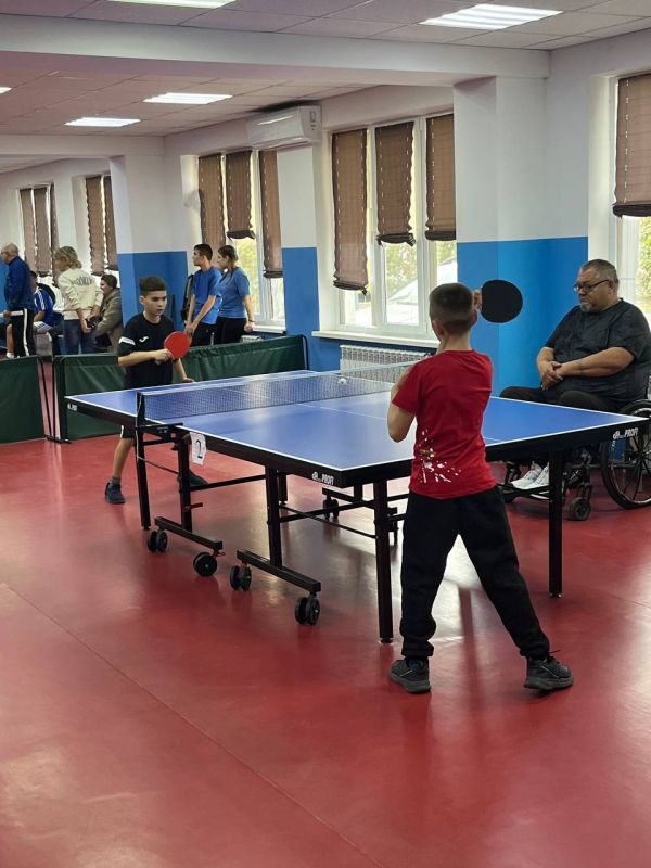 В ГУ «РСЦИ» проходит Первенство Приднестровской Молдавской Республики по настольному теннису среди команд специальных (коррекционных) организаций ПМР В ГУ «РСЦИ» проходит Первенство Приднестровской Молдавской Республики по настольному теннису среди команд специальных (коррекционных) организаций ПМР