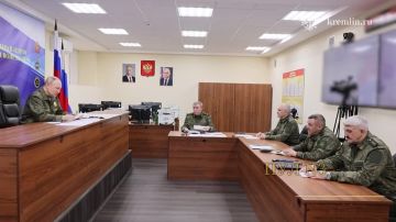 Путин – на совещании с начальником Генштаба Герасимовым: