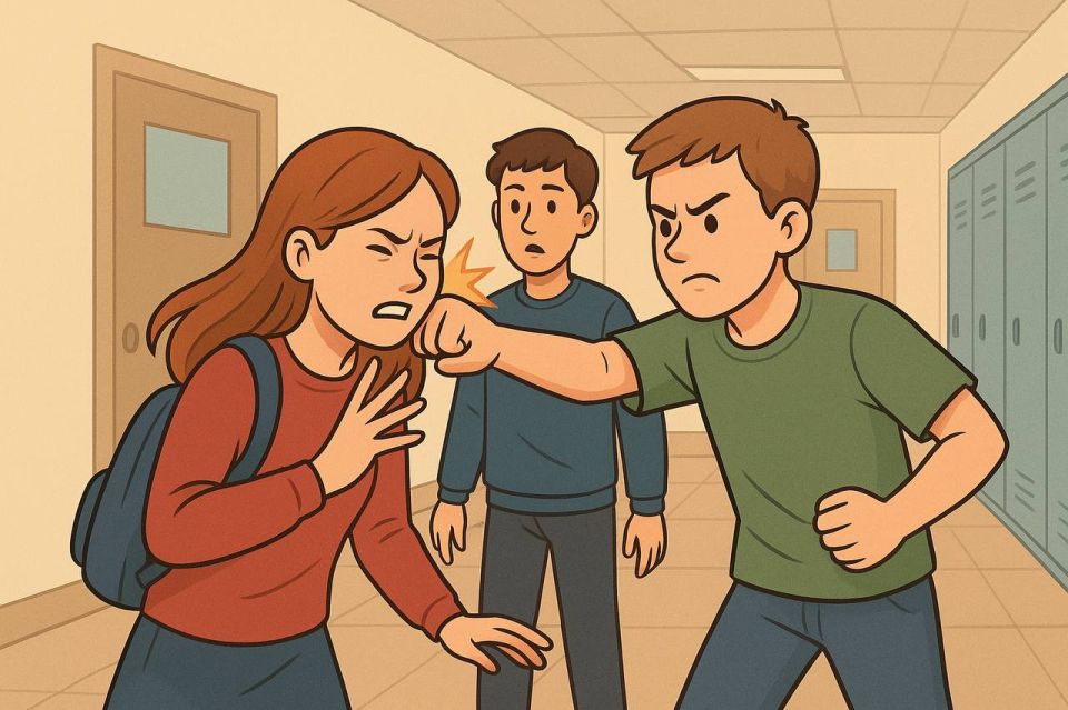 В школе Рыбницкого района подросток ударил одноклассницу