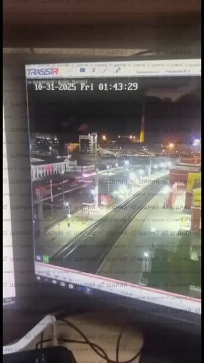 Кадры двух прилётов по Орловской ТЭЦ