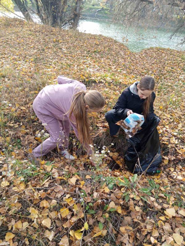 Шестиклассники из села Коротное убрали берег Днестра Шестиклассники из села Коротное убрали берег Днестра
