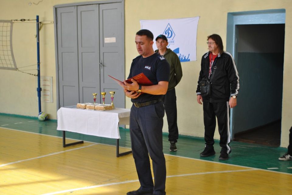 Волейбол с характером — к 34-летию милиции ПМР Волейбол с характером — к 34-летию милиции ПМР