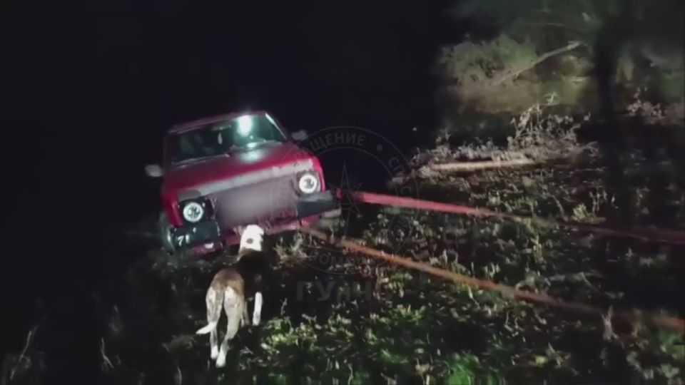 Машина оказалась в Днестре