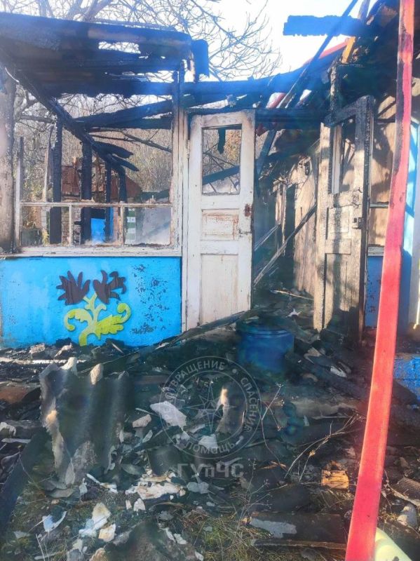 В воскресенье в Севериновке (Каменский район) сгорел дом В воскресенье в Севериновке (Каменский район) сгорел дом