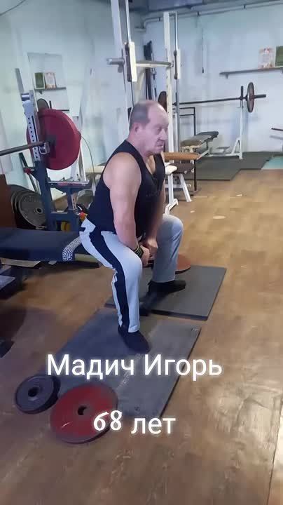 Пенсионер из Тирасполя в 68 лет жмёт лёжа 70кг и готовится к чемпионату Молдавии