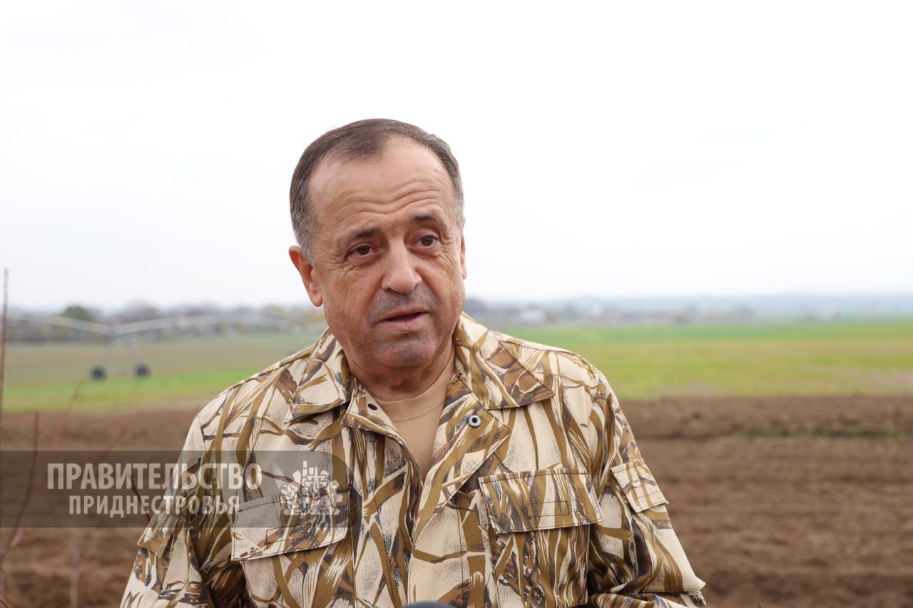 Новую лесополосу высаживают члены Правительства ПМР возле села Терновка в Слободзейском районе