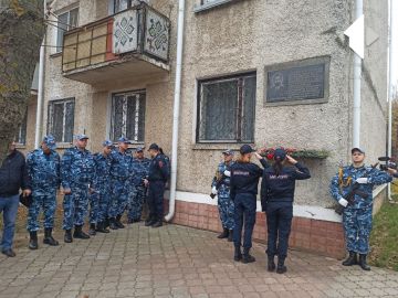 В Дубоссарах почтили память первого начальника дубоссарской милиции Игоря Сипченко