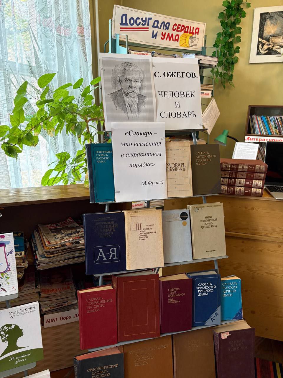В столичной библиотеке №4 прошёл урок «С. И. Ожегов — человек и словарь», посвящённый 125-летию лингвиста В столичной библиотеке №4 прошёл урок «С. И. Ожегов — человек и словарь», посвящённый 125-летию лингвиста