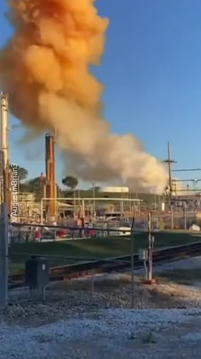 #МировыеНовости – Утечка аммиака